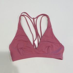 Lululemon strappy V neck sports bra